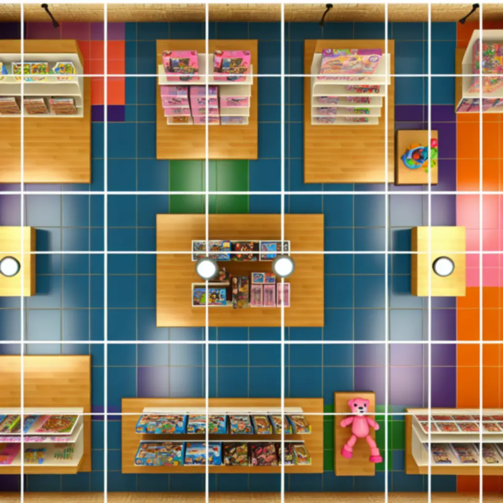 Przegląd kolorowych kategorii zabawek w sklepie internetowym